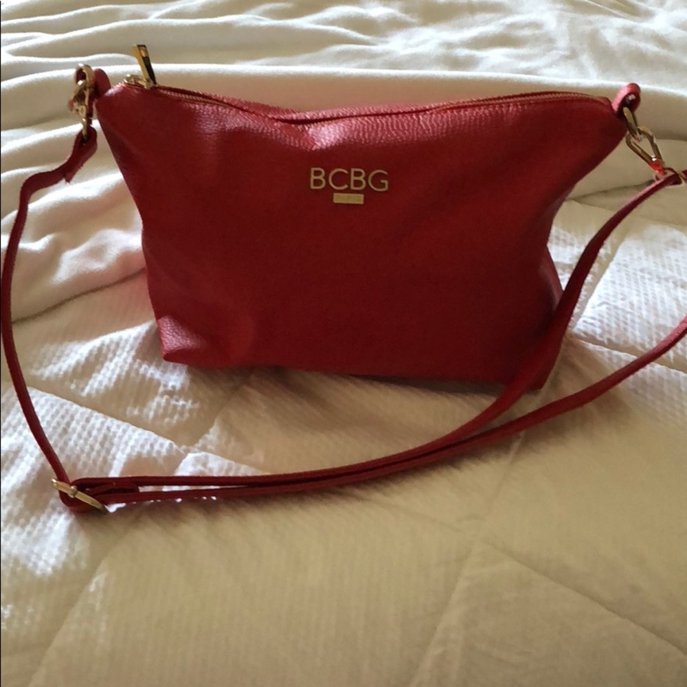 BCBG Red Purse